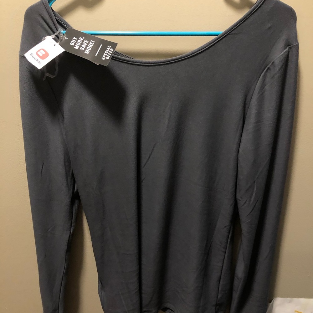 NWT Buckle Long Sleeve Tee